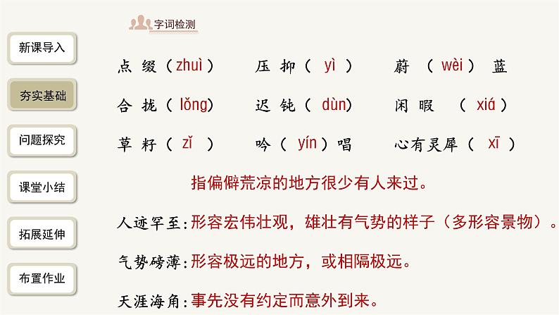 第24课《带上她的眼睛》课件 统编版语文七年级下册第4页