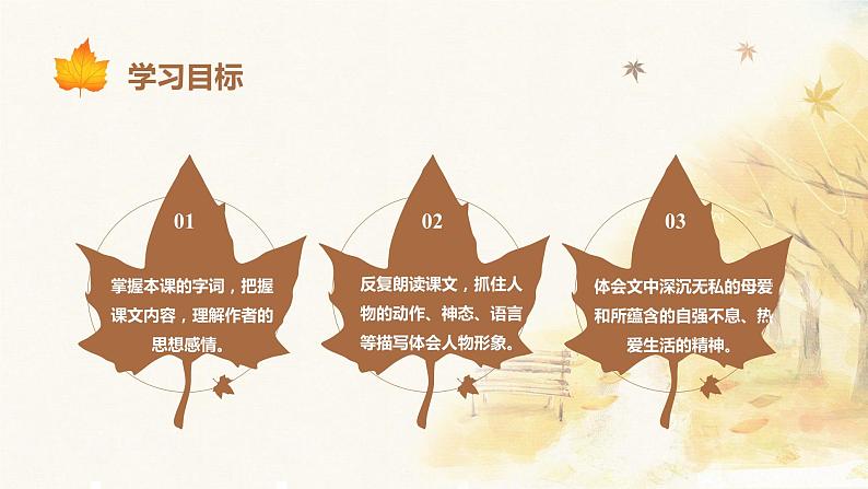 第五课《秋天的怀念》第一课时（教学课件）-2024-2025学年七年级语文上册同步备课精品课件+导学案+教学设计+同步练习（部编版）02