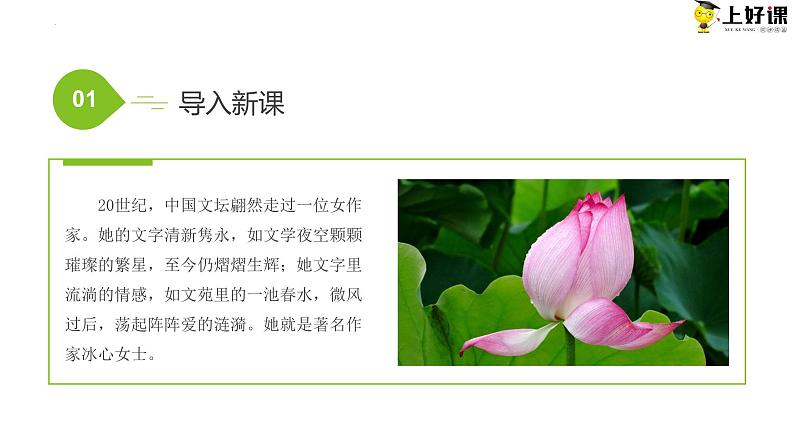 第七课《散文诗二首》（荷叶·母亲）第二课时（教学课件）-【上好课】2022-2023学年2024-2025学年七年级语文上册同步备课精品课件+导学案+教学设计+同步练习（部编版）第5页
