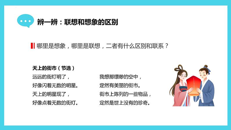 写作：发挥联想和想象（教学课件）-2024-2025学年七年级语文上册同步备课精品课件+导学案+教学设计+同步练习（部编版）07
