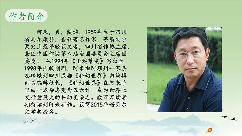 部编版初中语文八年级下册20.一滴水经过丽江 课件03