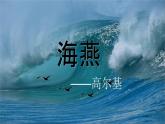 部編版語文九年級(jí)下冊 04 海燕 同步課件+音視頻素材