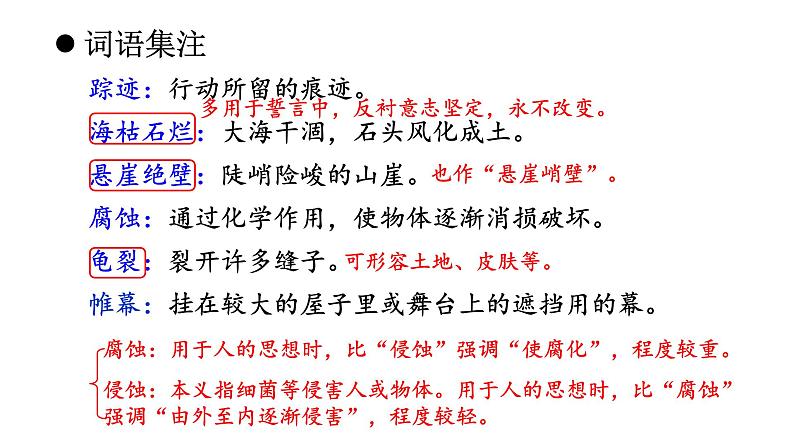 部编版语文八年级下册 第8课《时间的脚印》 同步课件07