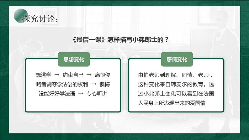 部编版初中语文七下最后一课 课件08