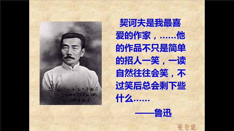 【部编版】九年级下册《变色龙》创新课件03