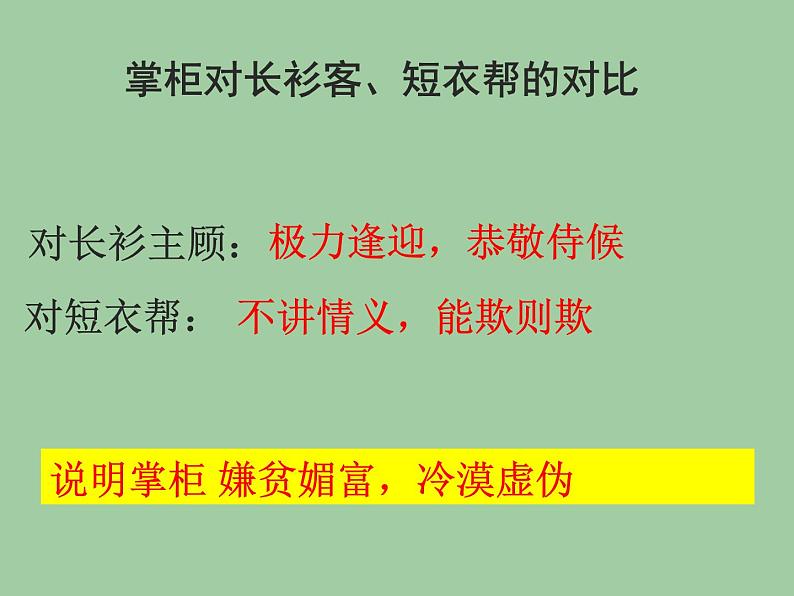 【部编版】九年级下册《孔乙己》教学创新课件第8页