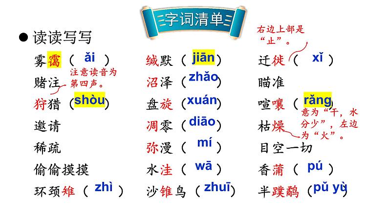 统编版八年级语文下册-7 大雁归来 课件第6页