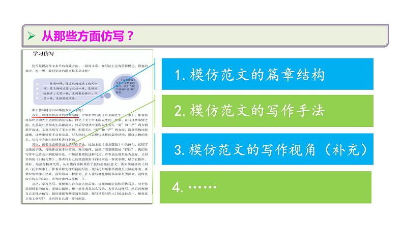 统编版八年级语文下册-第一单元 写作：学习仿写  课件05