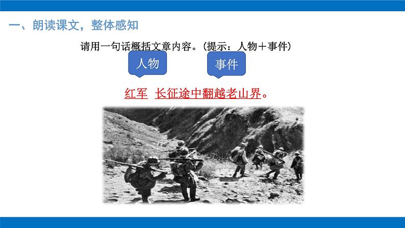 部编版初中语文七年级下册第6课《老山界》课件第7页