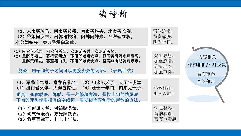 部编版初中语文七年级下册第8课《木兰诗》课件06