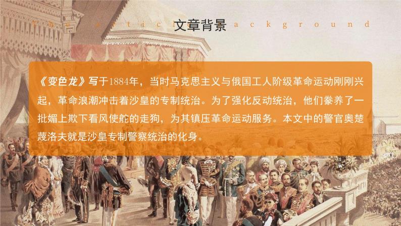 初中语文部编版九年级上册-6.变色龙课件+教案05