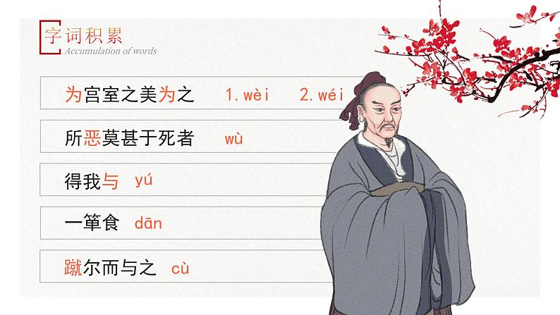 初中语文部编版九年级下册-9.鱼我所欲也课件+教案04