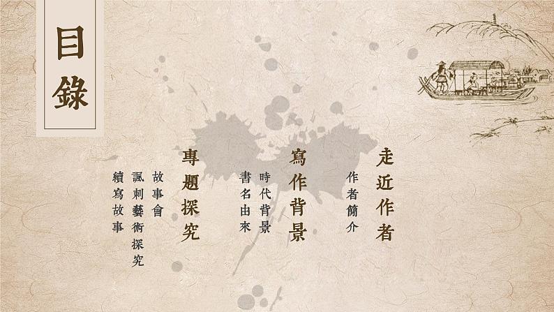 名初中语文部编版九年级下册第3单元名著导读《儒林外史》课件+教案02