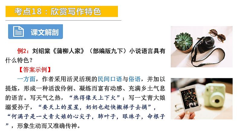 考点18：欣赏写作特色-备战2024年中考语文现代文阅读高频考点精讲课件（全国通用）08