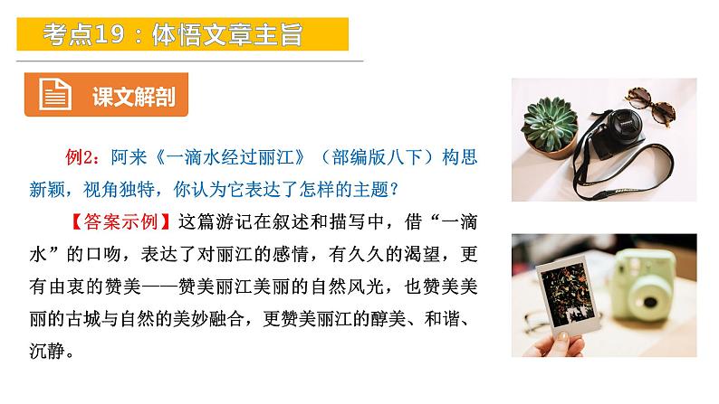 考点19：体悟文章主旨-备战2024年中考语文现代文阅读高频考点精讲课件（全国通用）第7页