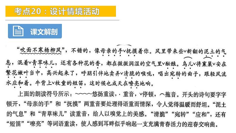 考点20：设计情境活动-备战2024年中考语文现代文阅读高频考点精讲课件（全国通用）第8页