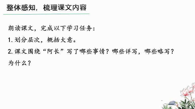 部编版语文七年级下册 10 阿长与《山海经》 教学课件第8页
