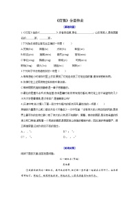 人教部编版八年级下册灯笼优秀同步练习题