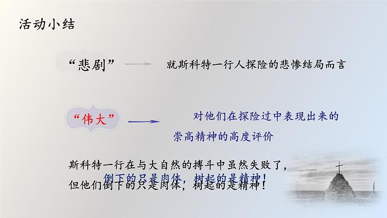 22 伟大的悲剧第2课时PPT第5页