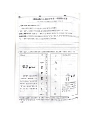 浙江省衢州市衢江区2022-2023学年七年级上学期语文期末试题及答案