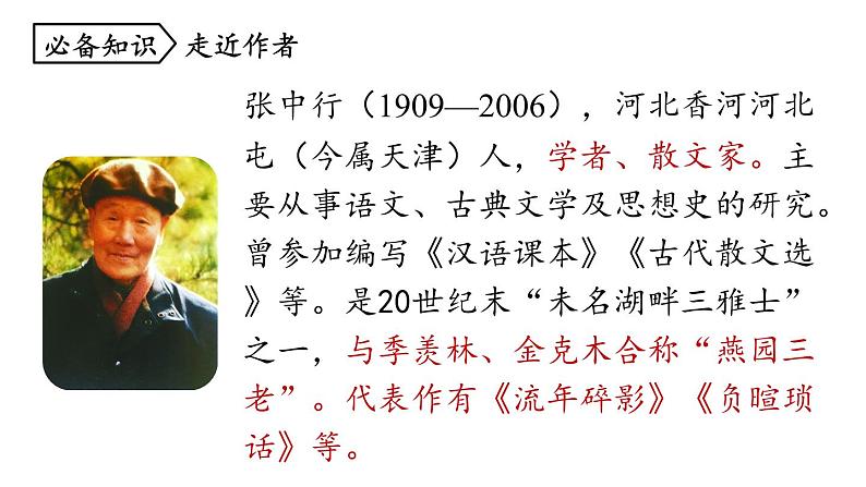 统编版七年级语文下册-14 叶圣陶先生二三事  课件第5页