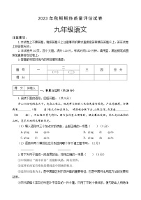 02，河南省南阳市淅川县2023-2024学年九年级上学期期末考试语文试题