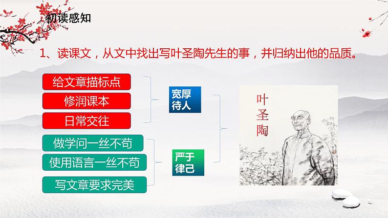 14 《叶圣陶先生二三事》课件第3页