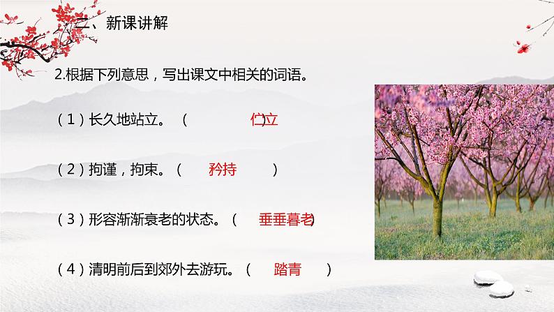 19《一棵小桃树》课件第6页