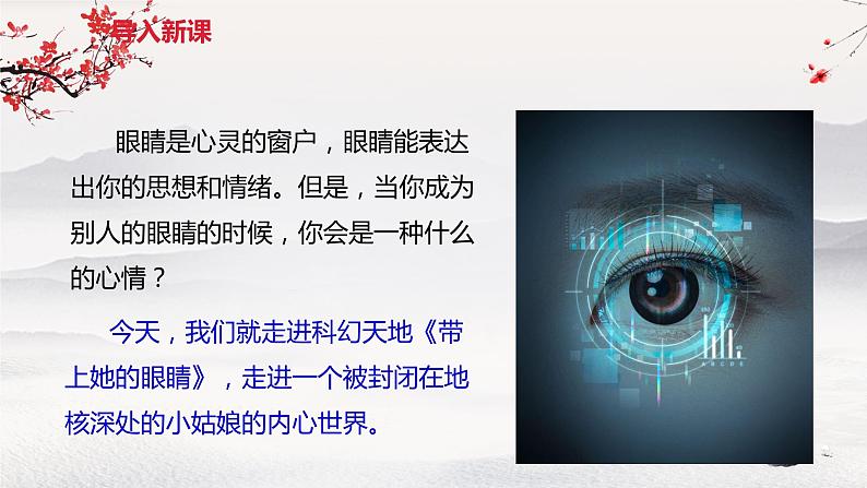 24《带上她的眼睛》课件第2页