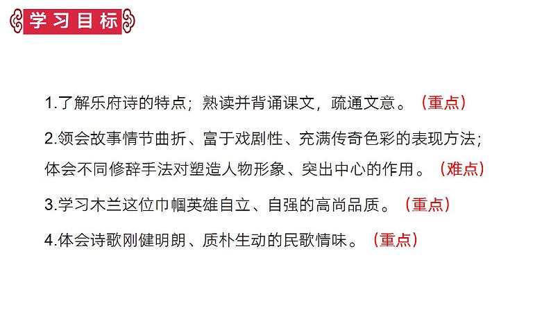 统编版语文七年级下册第9课《木兰诗》课件02