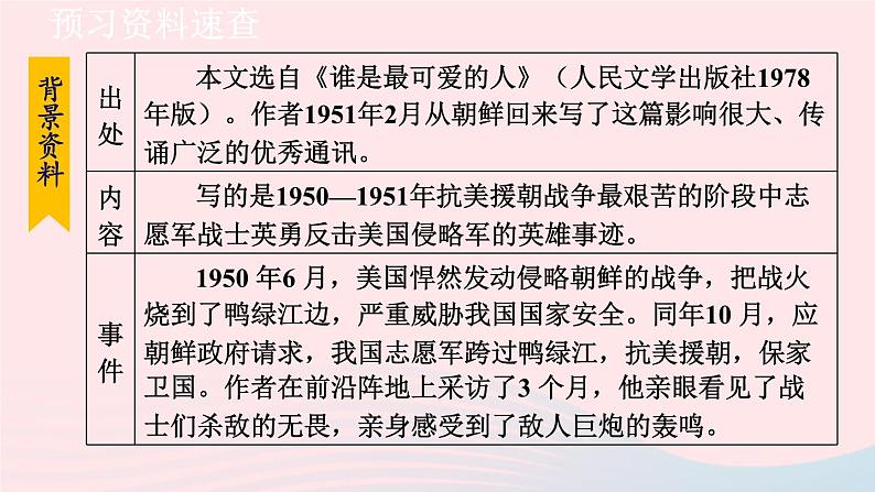 2024春七年级语文下册第2单元7谁是最可爱的人第1课时教学课件（部编版）第7页