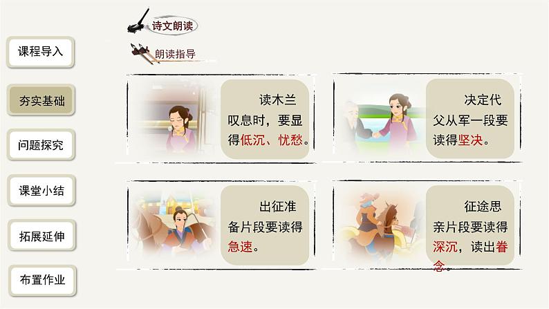 2023-2024学年统编版语文七年级下册 第二单元《木兰诗》 课件第7页