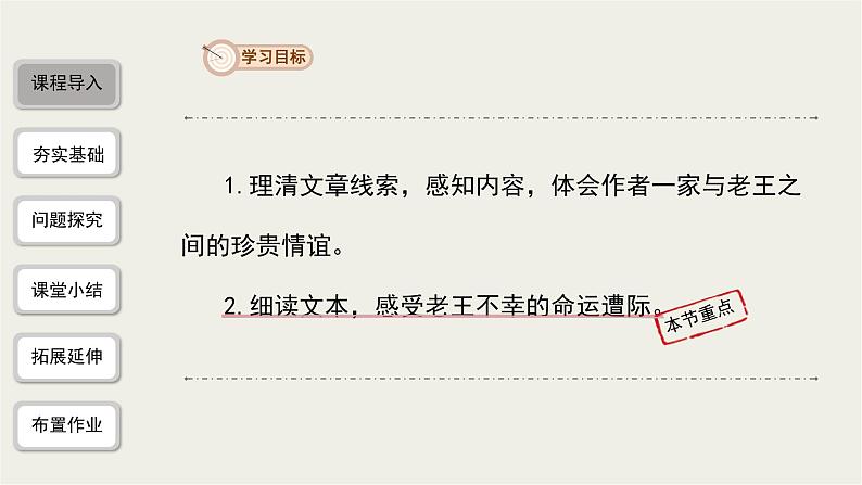2023-2024学年统编版语文七年级下册 第三单元 《老王》 课件第3页