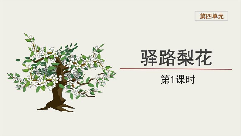 2023-2024学年统编版语文七年级下册 第四单元《驿路梨花》课件第1页