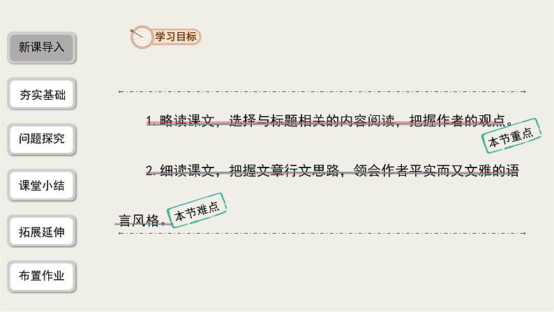 2023-2024学年统编版语文七年级下册 第四单元 《最苦与最乐》课件第3页