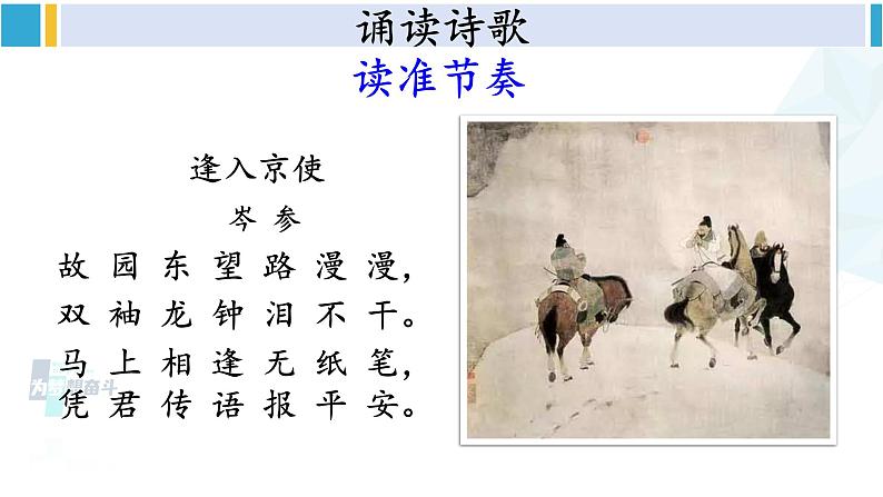 统编版七年级语文下册 第三单元 课外古诗词诵读【第二课时】（课件）第6页