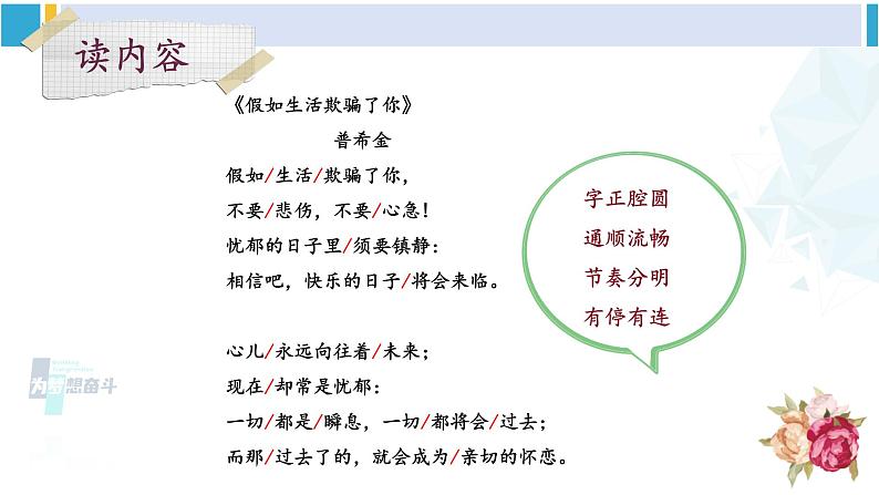统编版七年级语文下册 20 外国诗二首【第二课时】（课件）第7页