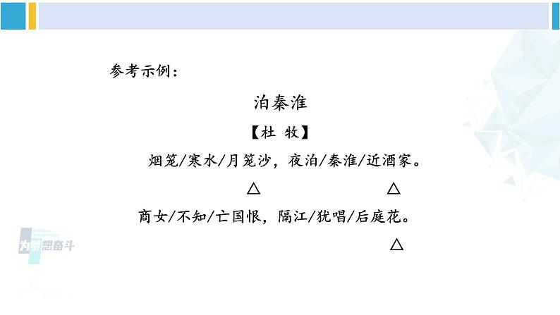 统编版七年级语文下册 第六单元 课外古诗词诵读【第一课时】（课件）06