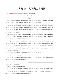 专题09  文学类文本阅读（第03期）-学易金卷：2023年中考语文真题分项汇编（全国通用）