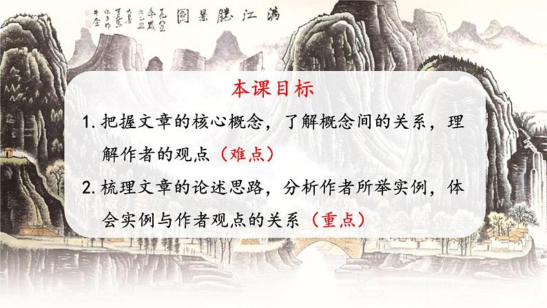 统编版九年级语文下册  14 山水画的意境【第一课时】（课件）第4页