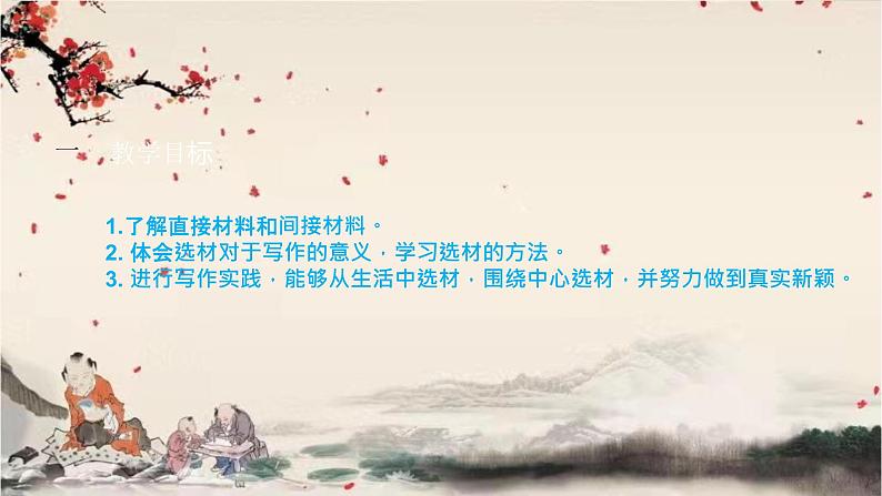 统编版语文七年级下册 第四单元 写作  怎样选材课件02