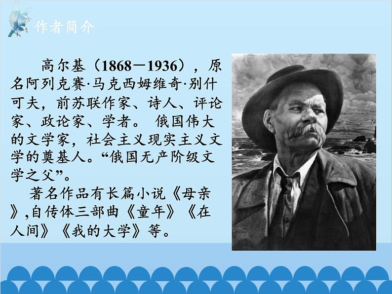 统编版语文九年级下册 第4课 海燕课件03