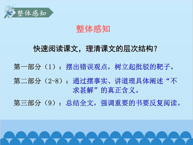 统编版语文九年级下册 不求甚解课件06