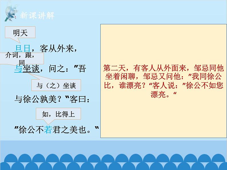 统编版语文九年级下册 21.邹忌讽齐王纳谏课件第8页