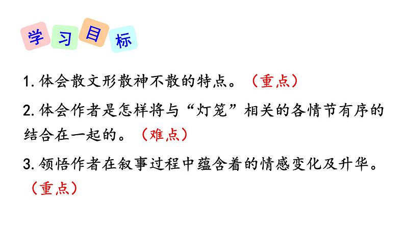 部编版八年级下册语文第4课  《灯笼》课件第2页
