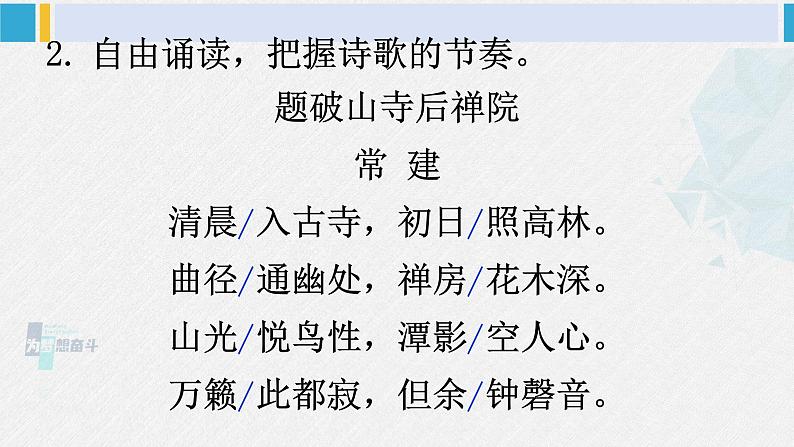 八年级语文下册 第六单元课外古诗词诵读 (课件)第4页