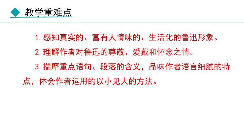 第3课回忆鲁迅先生（节选）课件第4页
