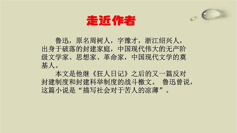 孔乙己PPT课件3第3页