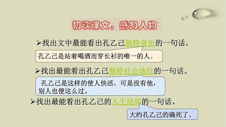 孔乙己PPT课件3第4页