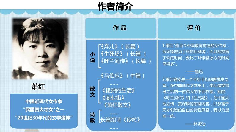 回忆鲁迅先生PPT课件1第4页